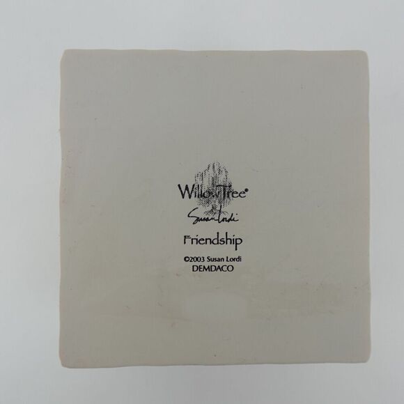 Demdaco Willow Tree Friendship Keepsake Box Susan Lordi 2003 - Picture 9 of 9